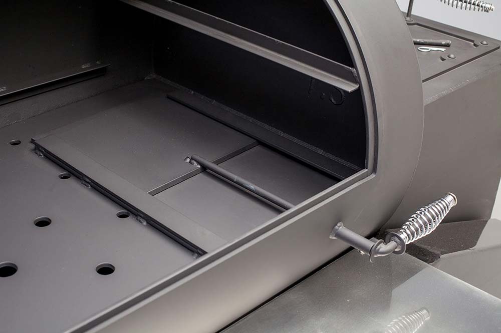 Yoder Smokers Yoder Smokers 26" Cimarron Offset Smoker on Competition Cart 9212C44-100 Pellet / Orange 9212C44-100 Freestanding Pellet Grill