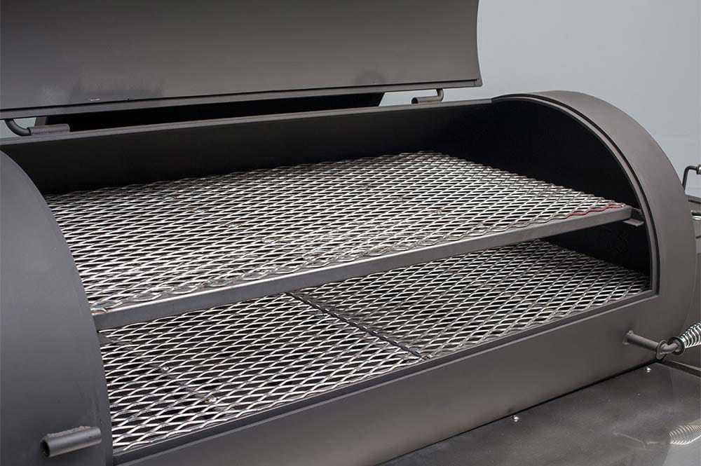 Yoder Smokers Yoder Smokers 26" Cimarron Offset Smoker on Competition Cart 9212C44-100 Pellet / Orange 9212C44-100 Freestanding Pellet Grill