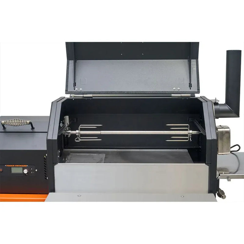 Yoder Smokers Yoder Smokers S-Series Pellet Grill Rotisserie Kit A94708 Accessory Rotisserie 811524035382