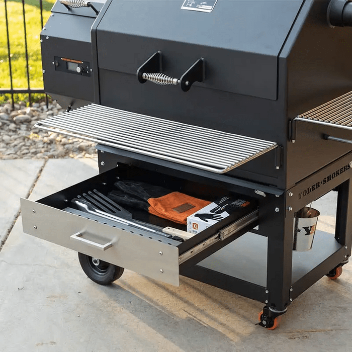 Yoder Smokers Yoder Smokers Storage Drawer System (YS480S) - 1090-02 1090-02 Outdoor Kitchen Door, Drawer & Cabinet