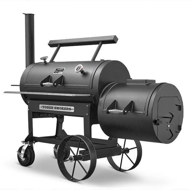 Yoder Smokers Yoder Wichita 20" Loaded Wood / Black A41676 Freestanding Charcoal Smoker 811524030769