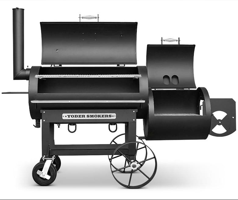 Yoder Smokers Yoder Wichita 20" Loaded Wood / Black A41676 Freestanding Charcoal Smoker 811524030769