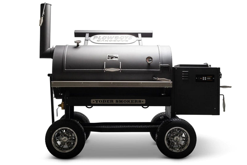 Yoder Smokers Yoder Ys Cimarron Skeleton 9216X44-100 Wood / Black 9216X44-100 Freestanding Pellet Grill