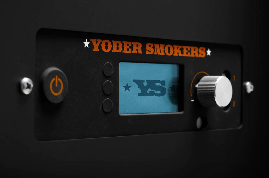 Yoder Smokers Yoder YS1500S Black Competition 9512B43-000 Wood / Black 9512B43-000 Freestanding Pellet Grill