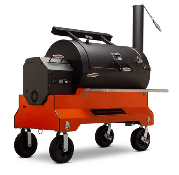 Yoder Smokers Yoder YS1500S Black Competition Pellet Smoker Pellet / Orange 9512O43-000 Freestanding Pellet Grill