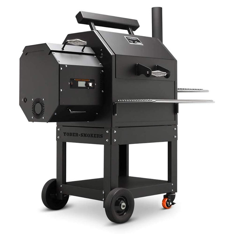 Yoder Smokers Yoder YS480s Pellet Smoker & Grill with WiFi Pellet / Black 9411X11-000 Freestanding Pellet Grill 811524031902