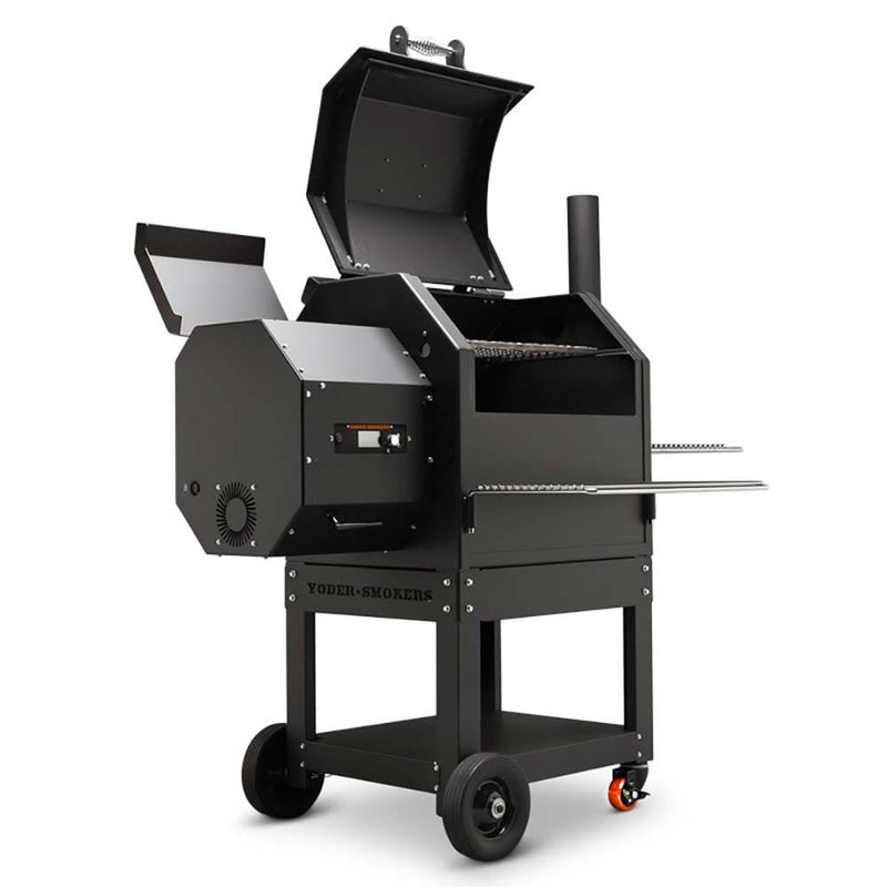 Yoder Smokers Yoder YS480s Pellet Smoker & Grill with WiFi Pellet / Black 9411X11-000 Freestanding Pellet Grill 811524031902