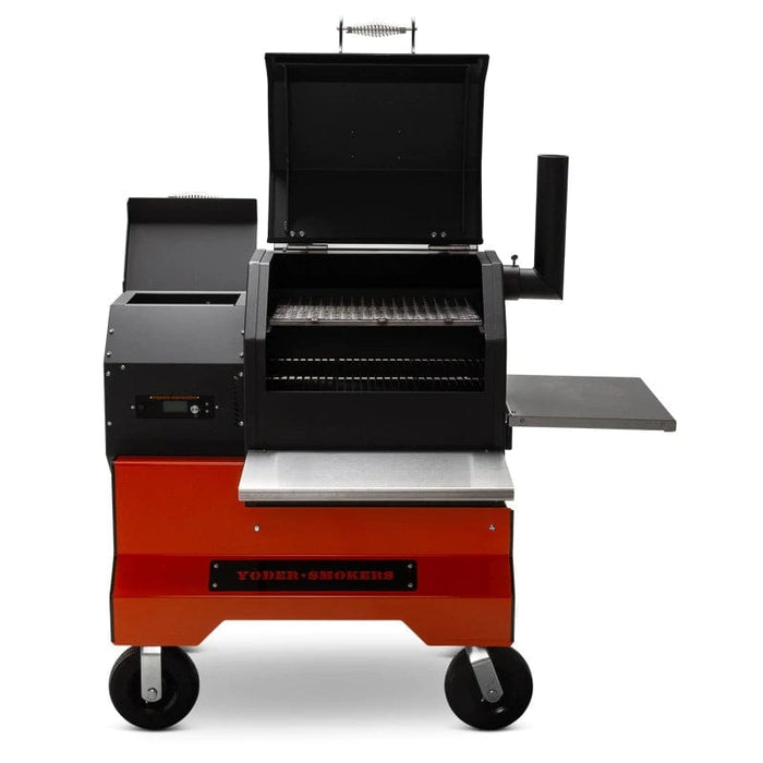 Yoder Smokers Yoder YS480s with Competition Cart Pellet Smoker & Grill with WiFi Freestanding Pellet Grill