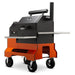 Yoder Smokers Yoder YS480s with Competition Cart Pellet Smoker & Grill with WiFi Orange / Pellet 9412O22-000 Freestanding Pellet Grill