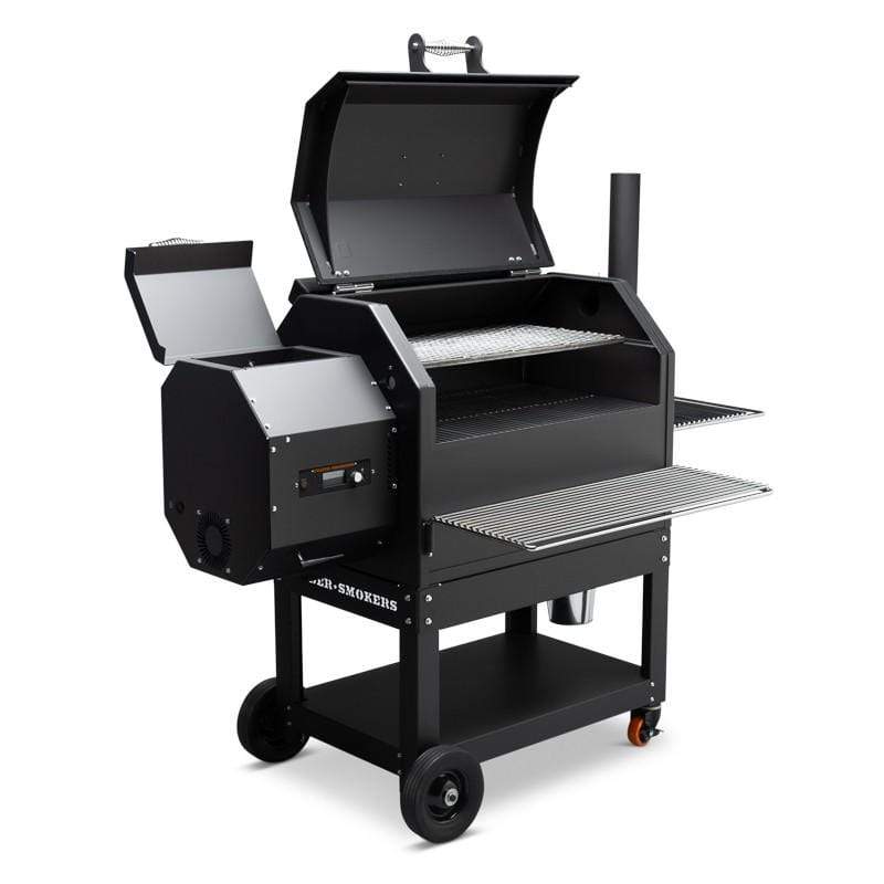 Yoder Smokers Yoder YS640s Pellet Smoker & Grill with WiFi Pellet / Black 9611X11-000 Freestanding Pellet Grill 811524031896