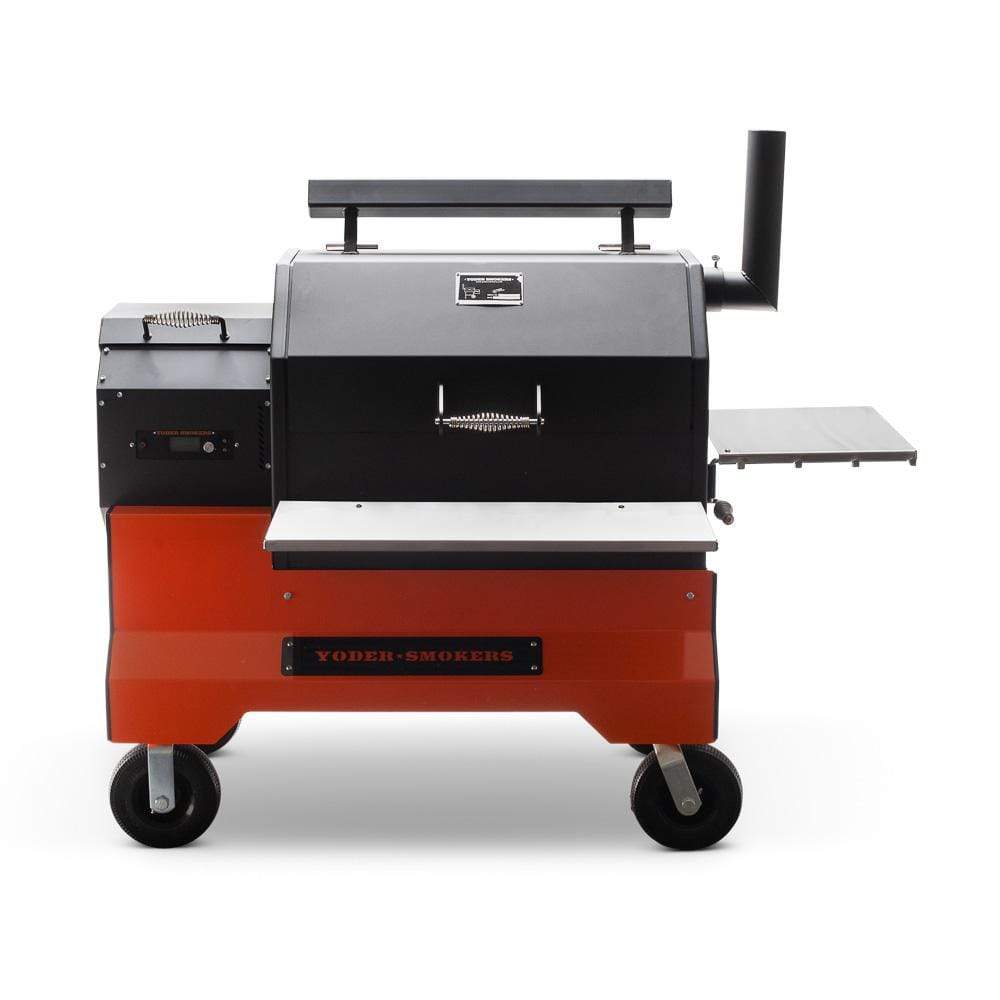 Yoder Smokers Yoder YS640s with Competition Cart Pellet Smoker & Grill with WiFi Freestanding Pellet Grill