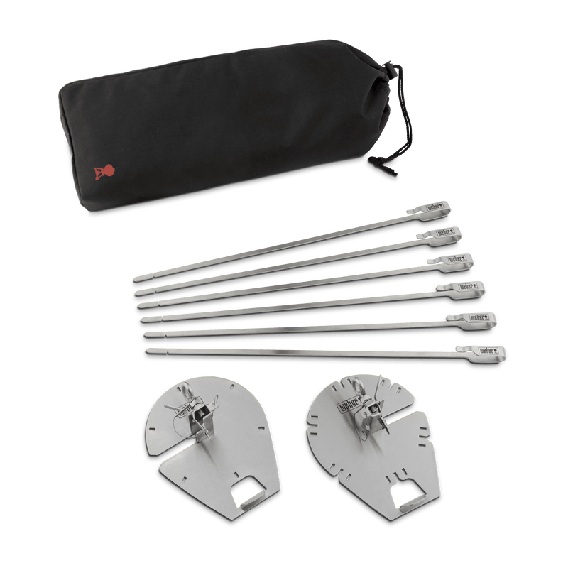 Weber Weber CRAFTED 7675 Rotisserie Skewer Set 7675 Accessory Rotisserie 077924174292