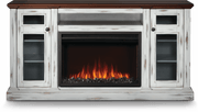 Napoleon Napoleon The Charlotte Electric Fireplace Mantel Package NEFP30-3820AW Electric NEFP30-3820AW Electric Fireplace Media Console Package 629169080793