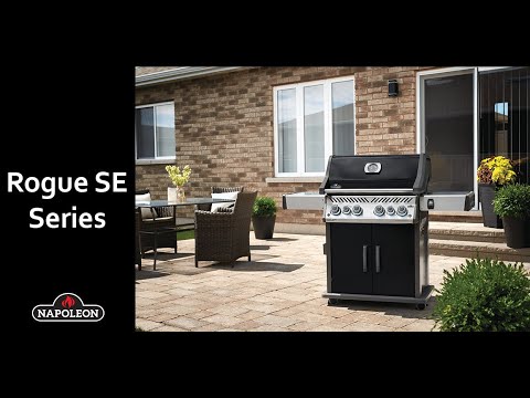 Napoleon Rogue SE 625 RSIB 5-Burner BBQ with Infrared Side & Rear Burners RSE625RSIB-1