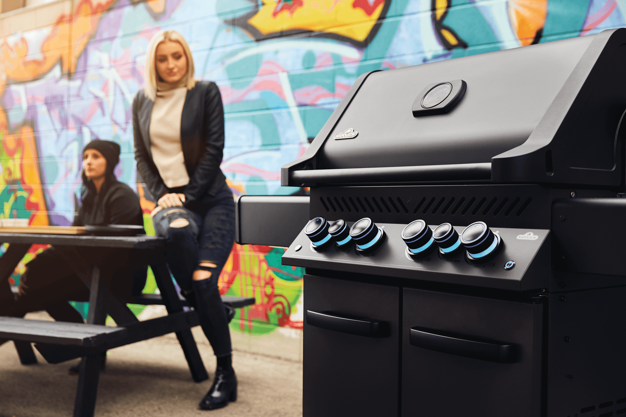 Napoleon Napoleon PHANTOM Prestige 500 BBQ with Infrared Side & Rear Burner Freestanding Gas Grill